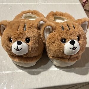 Cute Bear Plush Slippers
